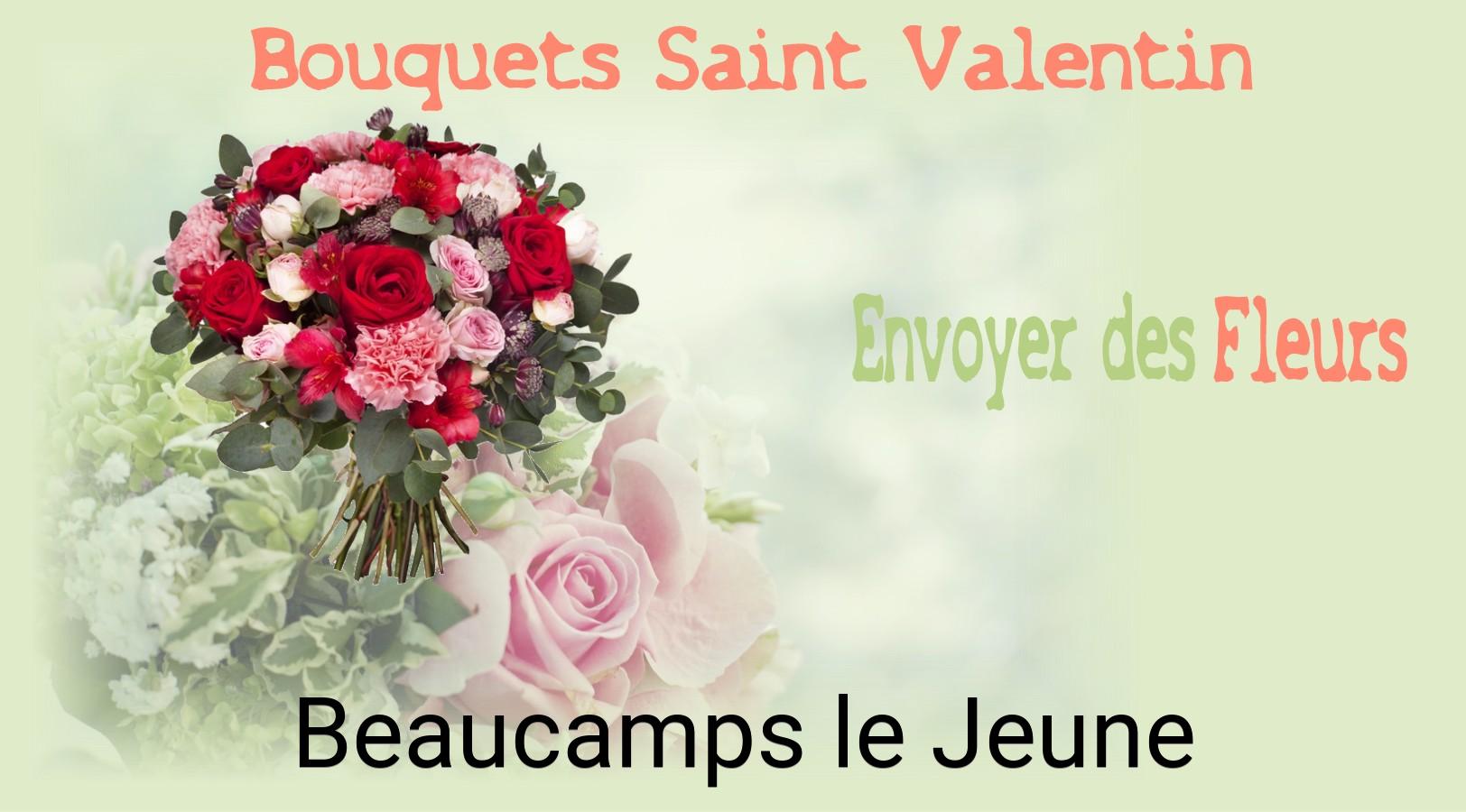 Roses de Saint-Valentin livrées à Beaucamps-le-Jeune